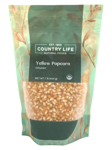 Popcorn, Yellow, Organic