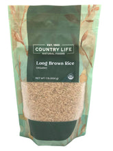 Load image into Gallery viewer, Long Rice, Brown, Organic