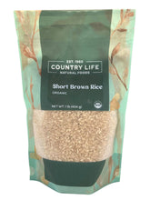 Load image into Gallery viewer, Short Rice, Brown, Organic