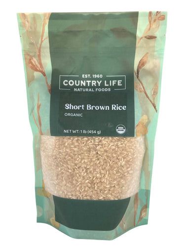 Short Rice, Brown, Organic