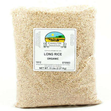 Load image into Gallery viewer, Long Rice, Brown, Organic