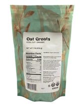 Load image into Gallery viewer, Oat Groats, Steel Cut, Organic