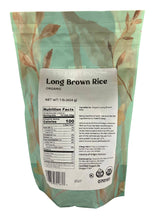 Load image into Gallery viewer, Long Rice, Brown, Organic