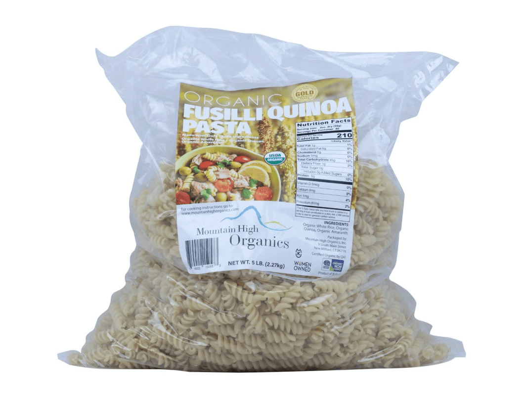 Fusilli, Quinoa, Organic, Gluten-Free