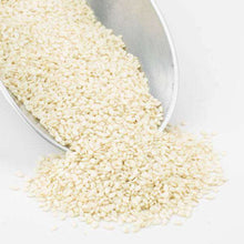 Load image into Gallery viewer, Sesame Seeds, White, Hulled, Organic