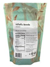Load image into Gallery viewer, Alfalfa Seeds, Organic