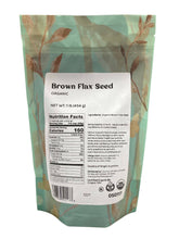 Load image into Gallery viewer, Flax Seeds, Brown, Organic