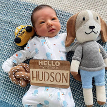 Load image into Gallery viewer, Organic Knit Doll, Frank Dog by Estella