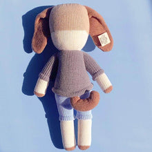 Load image into Gallery viewer, Organic Knit Doll, Frank Dog by Estella