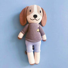 Load image into Gallery viewer, Organic Knit Doll, Frank Dog by Estella