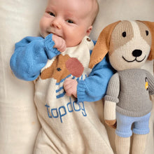 Load image into Gallery viewer, Organic Knit Doll, Frank Dog by Estella