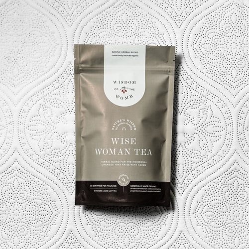 Wise Woman Tea: Herbal Blend for the Hormonal Changes that Arise With Aging