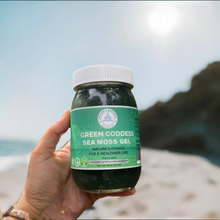 Load image into Gallery viewer, Organic Goddess Green Sea Moss Gel – Wildcrafted, Pure &amp; Nutrient-Rich