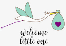 Load image into Gallery viewer, Organic new baby gift set - welcome little one! by Lizush