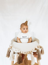 Load image into Gallery viewer, Half Birthday Organic Baby Bodysuit