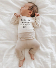 Load image into Gallery viewer, Home is Where Mama is Organic Bodysuit Long Sleeve