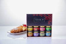 Load image into Gallery viewer, Zen Bear&#39;s Honey Tea Sampler – 8 Natural Blends in a Gift-Ready Box