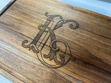 Load image into Gallery viewer, Custom Logo Cutting Board, Company Logo Cutting Board, Logo Engraved Cutting Board Made in the USA