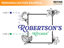 Load image into Gallery viewer, Personalized Gift for Mom, Personalized Cutting Board, Custom Engraved Mother&#39;s Day, Mother&#39;s Day Cutting Board,  Last Name Board, USA Made