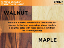 Load image into Gallery viewer, King of the Grill Cutting Board, Personalized Gift For Dad, Custom Grilling Gift For Dad, BBQ Gift For Dad, Custom Cutting Board - USA Made