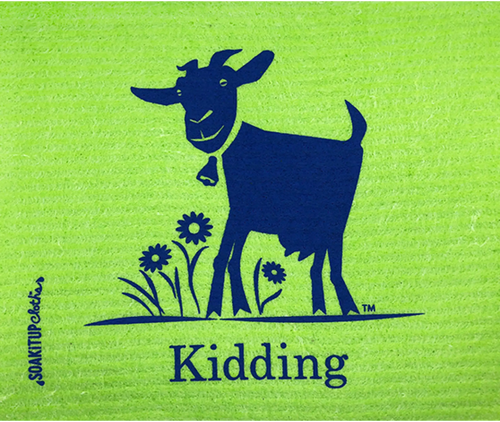 Kidding Goat