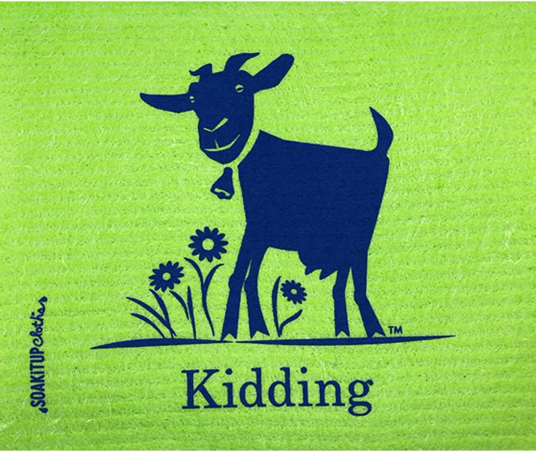 Kidding Goat