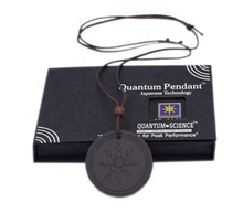 Load image into Gallery viewer, Lava Stone Quantum Defense Pendant 42 MM