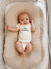Load image into Gallery viewer, Little Sister Organic Baby Bodysuit