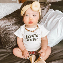 Load image into Gallery viewer, Love Bug Organic Baby Bodysuit