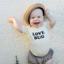 Load image into Gallery viewer, Love Bug Organic Baby Bodysuit