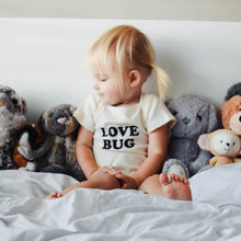 Load image into Gallery viewer, Love Bug Organic Baby Bodysuit