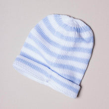 Load image into Gallery viewer, Organic Baby Hats, Handmade in Stripe Colors by Estella