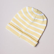 Load image into Gallery viewer, Organic Baby Hats, Handmade in Stripe Colors by Estella