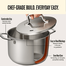 Load image into Gallery viewer, Maestro Stock Pot — Stainless