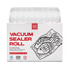Load image into Gallery viewer, Vacuum Sealer Roll - 8 in x 150 ft, Textured on Both Sides, 7.5 Mil Thickness