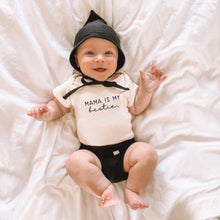 Load image into Gallery viewer, Mama is my Bestie Organic Baby Bodysuit