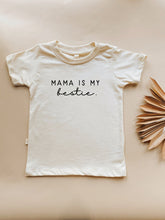 Load image into Gallery viewer, Mama Is My Bestie Organic Kids T-shirt
