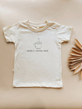 Load image into Gallery viewer, Mama&#39;s Coffee Date Organic Kids T-shirt