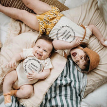 Load image into Gallery viewer, Mama&#39;s Favorite Human Organic Baby Bodysuit