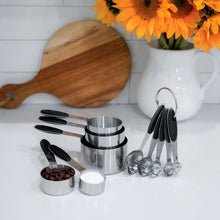 Load image into Gallery viewer, Measuring cups &amp; spoons set