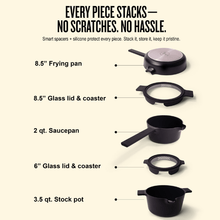 Load image into Gallery viewer, Neat 5-Piece Nesting Cookware Set