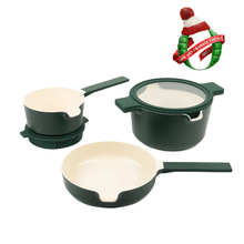 Load image into Gallery viewer, Neat 5-Piece Nesting Cookware Set