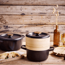 Load image into Gallery viewer, Nori Cocotte — 2.5 QT with Steamer Inserts