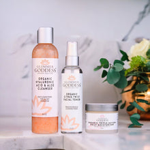Load image into Gallery viewer, Organic 3 Step Anti-Aging Skin Care Kit - Cleanse, Tone, Hydrate