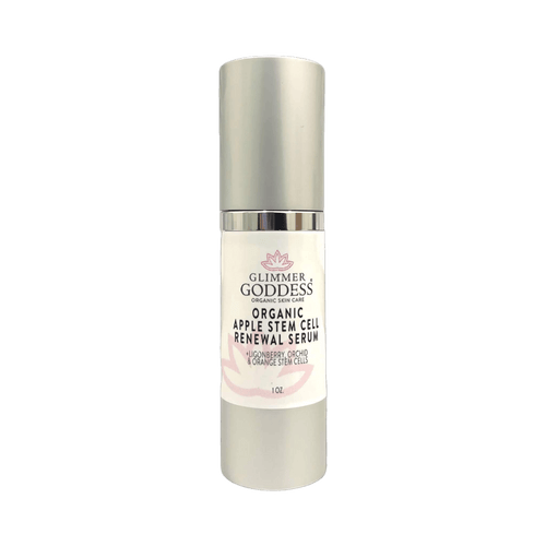 Organic Apple Stem Cell Serum for Anti-Aging | Lingonberry, Orchid & Orange Stem Cells for Hydration & Wrinkle Defense