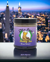 Load image into Gallery viewer, Blue Moon Honey Tea – Organic Blueberry Lavender Blend for Calm &amp; Clarity (10 oz)