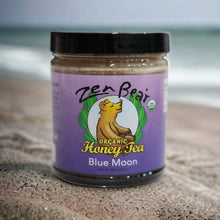 Load image into Gallery viewer, Blue Moon Honey Tea – Organic Blueberry Lavender Blend for Calm &amp; Clarity (10 oz)