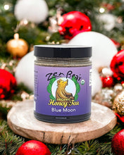 Load image into Gallery viewer, Blue Moon Honey Tea – Organic Blueberry Lavender Blend for Calm &amp; Clarity (10 oz)