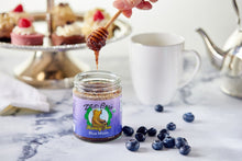 Load image into Gallery viewer, Blue Moon Honey Tea – Organic Blueberry Lavender Blend for Calm &amp; Clarity (10 oz)