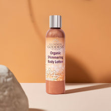 Load image into Gallery viewer, Organic Bronze Shimmer Body Lotion